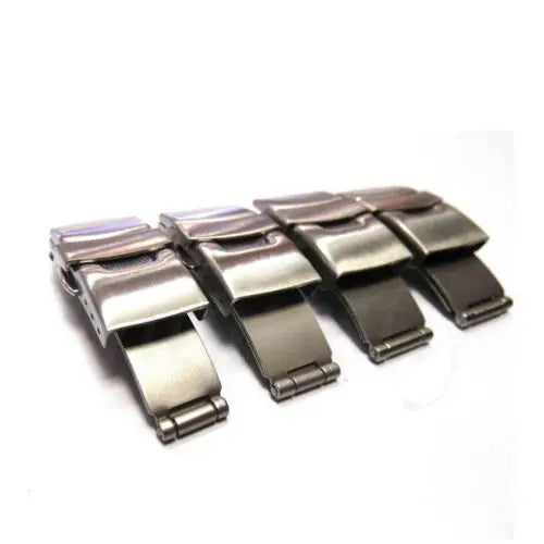 18/20/22/24mm Stainless Steel Butterfly Deployment Clasp Buckle Watch Strap Band Watch Accessories