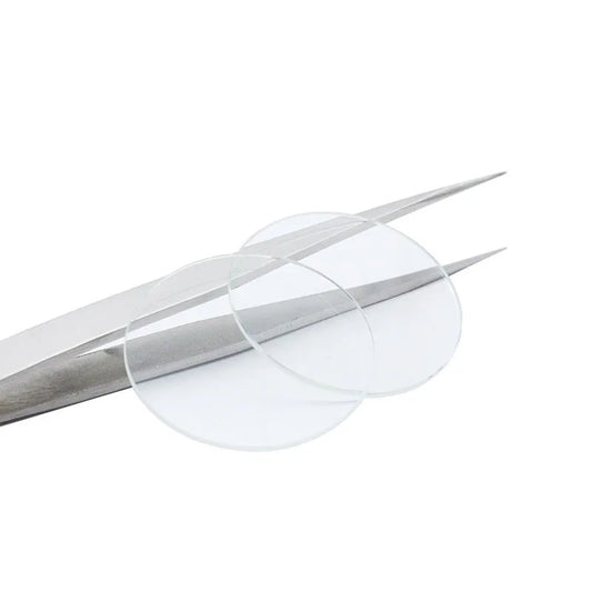 15mm-45mm Round Watch Glass 1.0mm Thickness Smart Watch Replacement Lens Flat Mirror Watch-glass Watchmaker Watch Repair Tool