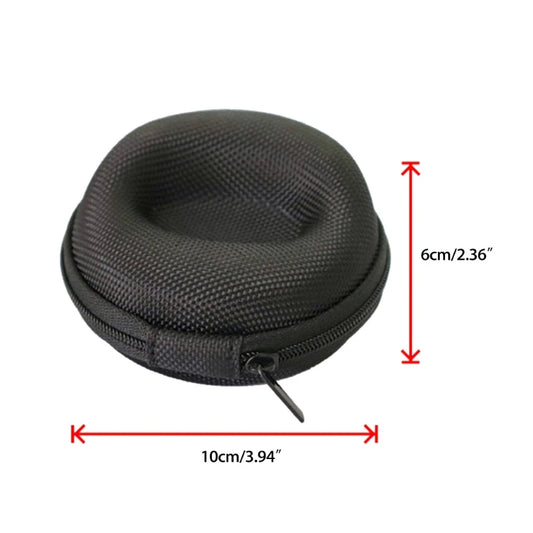 1pc Portable Watch Storage Box Water Proof Unique Zippered Travel Case Coin Storage Bag for Smartwatch Wristwatch Box
