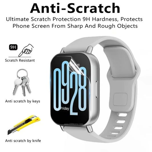 1-5PCS Hydrogel Film For Redmi Watch 3 5 Active Watch 4 3 Lite Protective Film Anti Scratch Screen Protector Redmi Watch 5Active